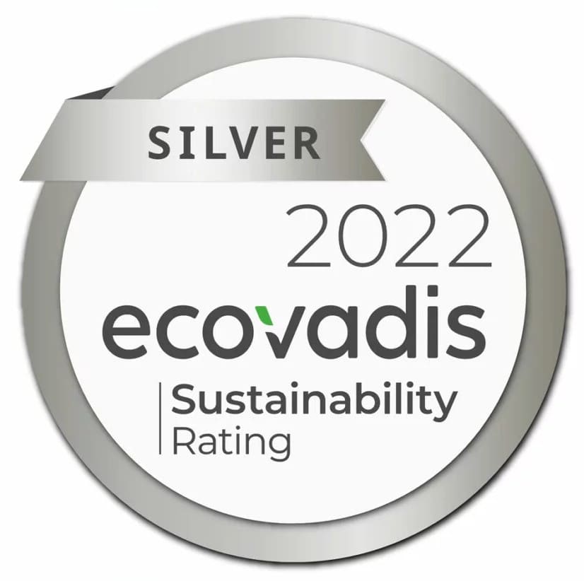 EcoVadis Sustainability Rating Silver